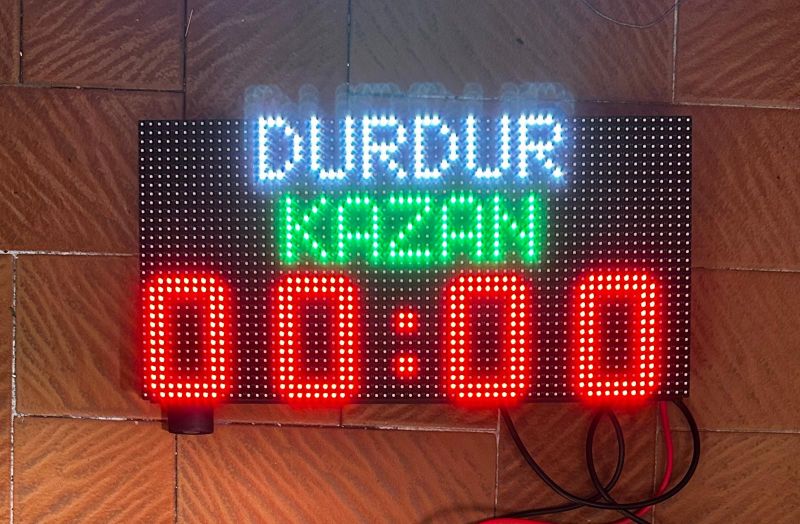 Led Sayıcı Durdur Kazan