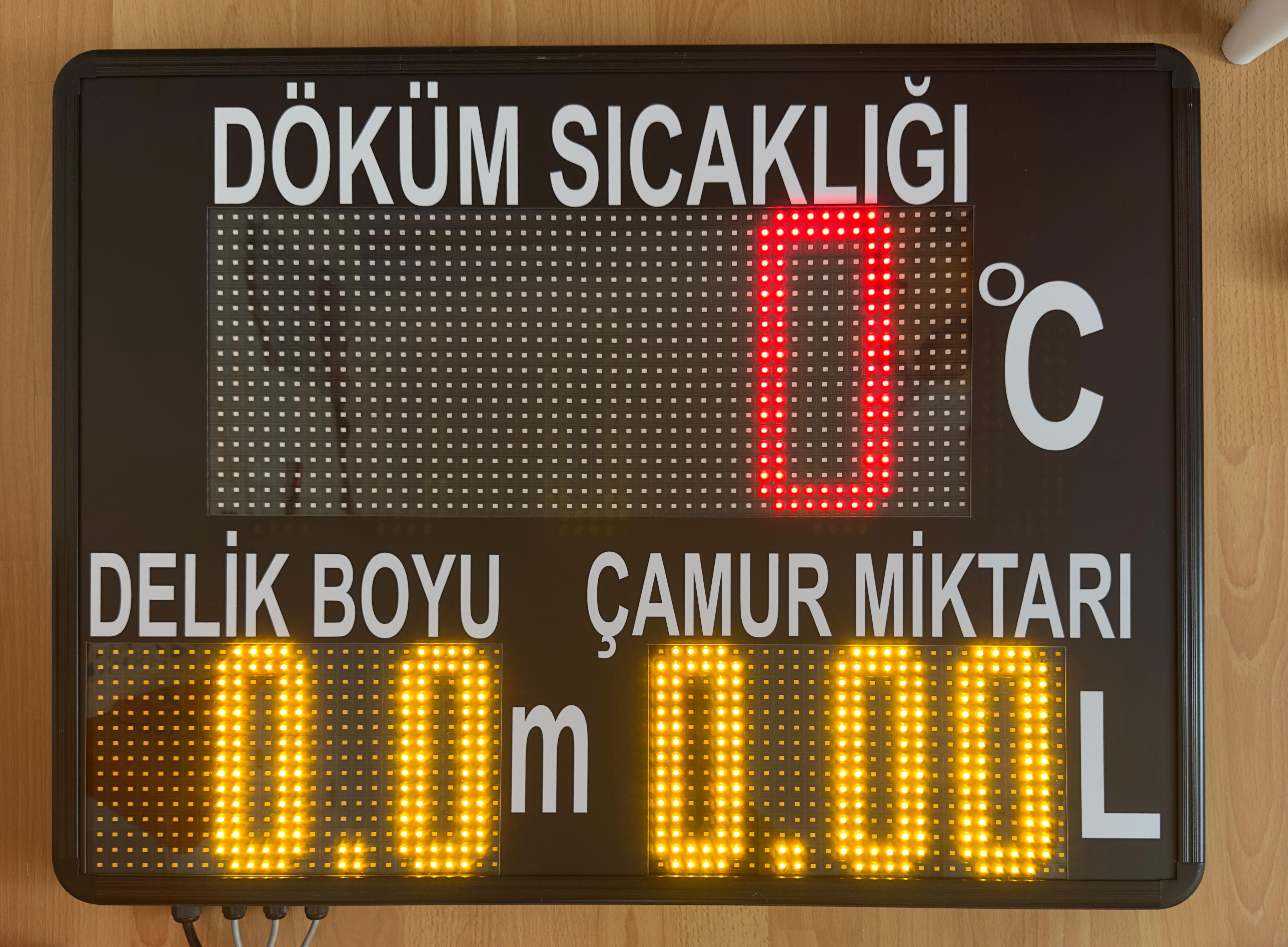 Analog Girişli LED Gösterge – 4-20mA Led Gösterge